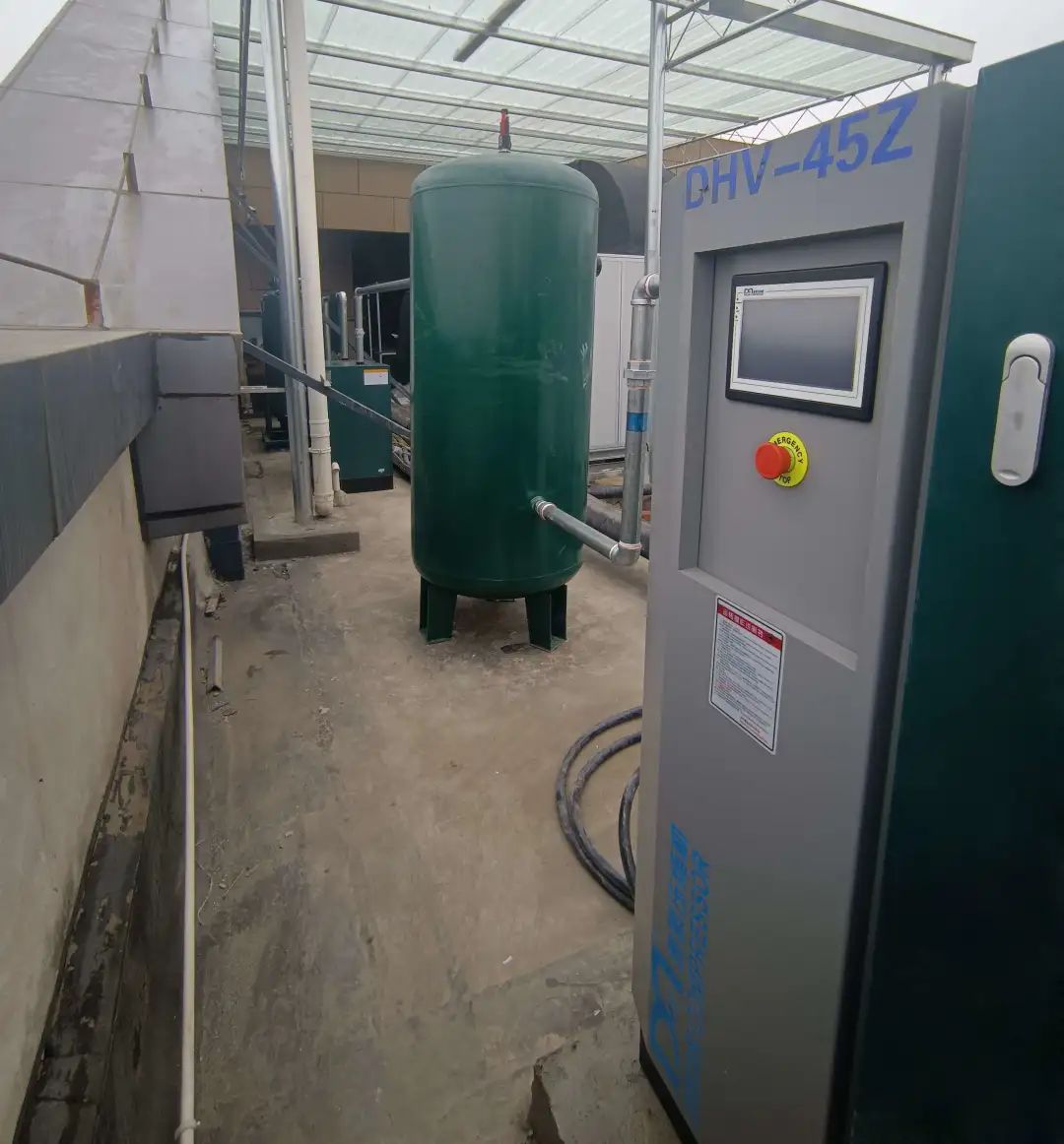 節能減排時代，德蒙空壓機助力客戶綠色生産采購德蒙DHV-45Z案例
